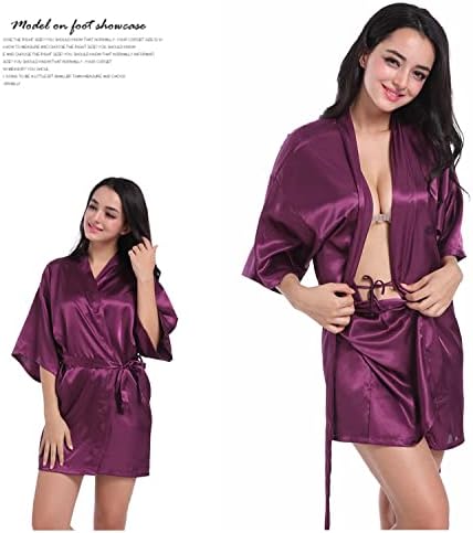 Bride Satin Robe