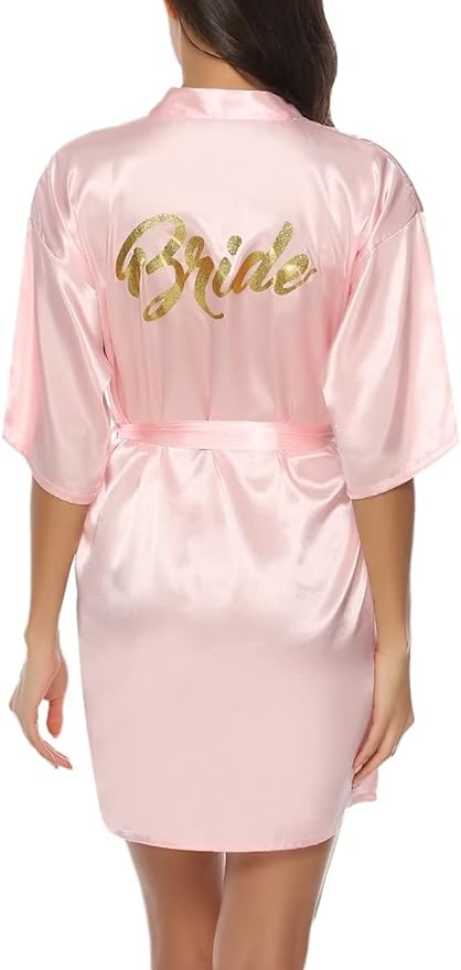 Satin Bride Robe
