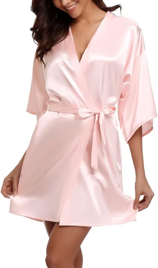 Satin Bride Robe