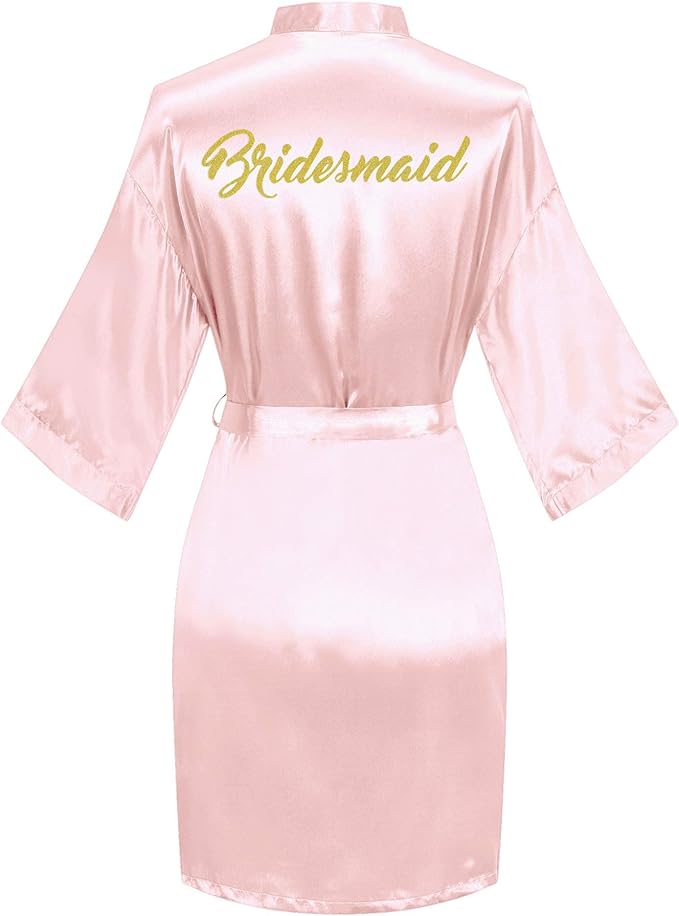 Bridesmaid Satin Robe