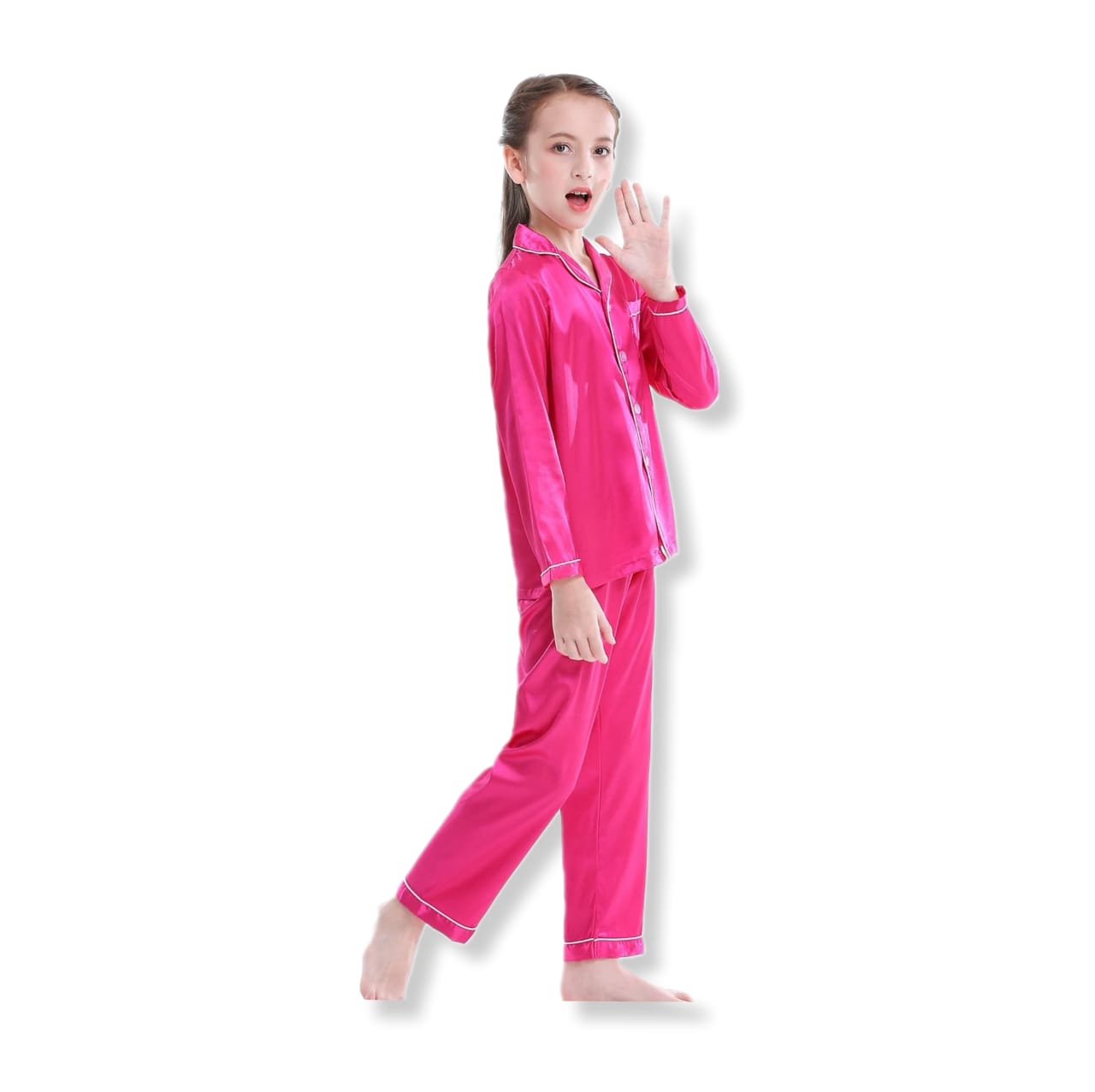 Kids satin nightwear