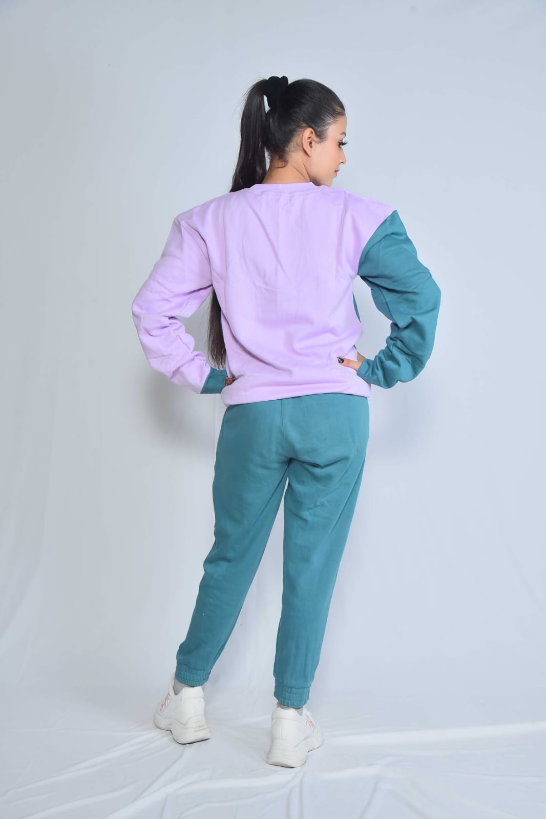 Colorblock jogger sets
