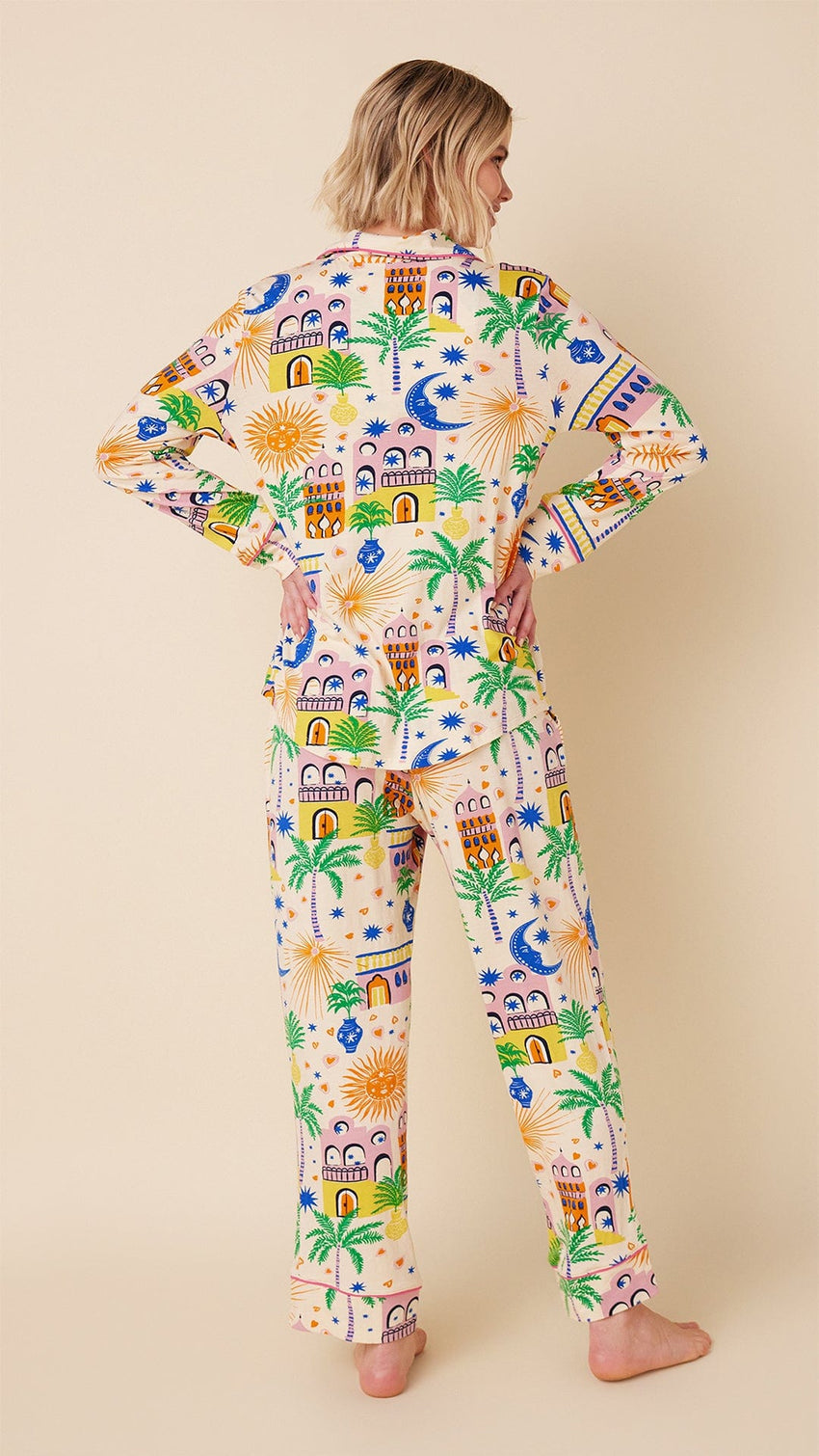 Moroccan Magic Long-Sleeved Pajama