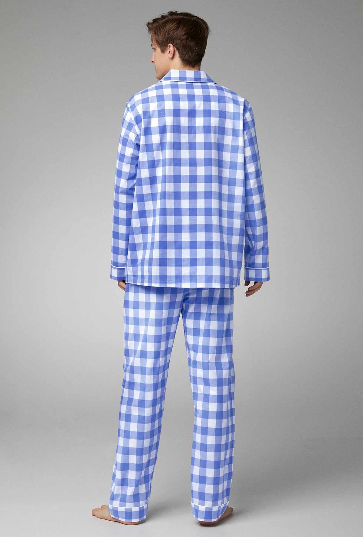 Check print men nightwear