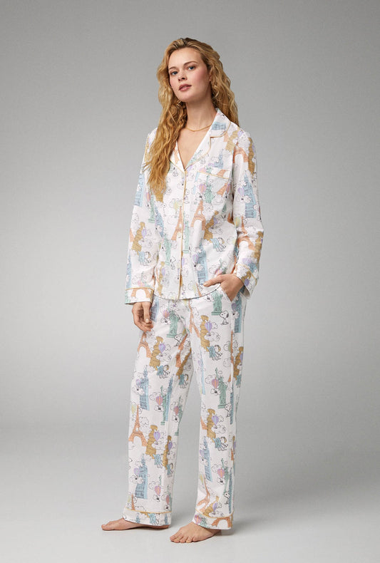 Eiffel tower print nightwear