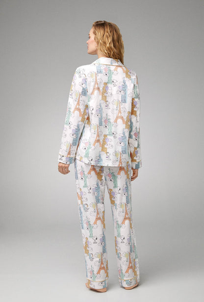Eiffel tower print nightwear