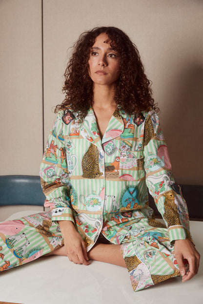 New SHELF LIFE ORGANIC COTTON PYJAMA SET