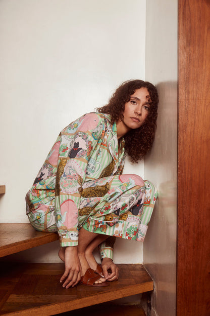 New SHELF LIFE ORGANIC COTTON PYJAMA SET
