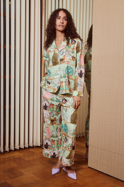 New SHELF LIFE ORGANIC COTTON PYJAMA SET
