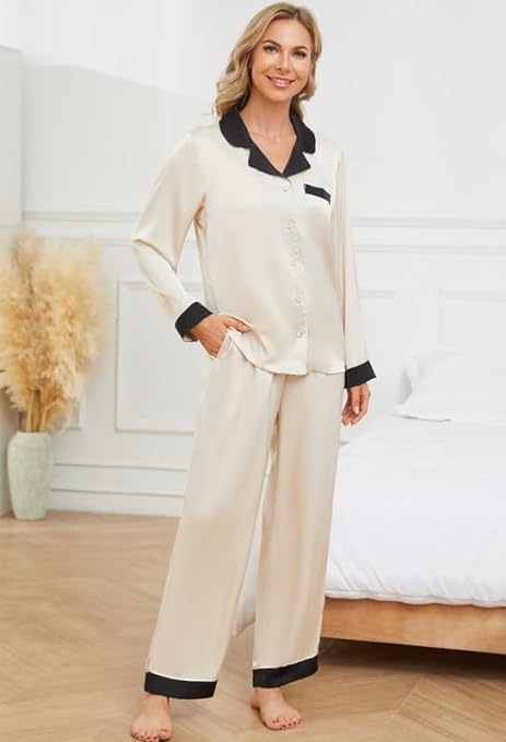 White black nightwear collection