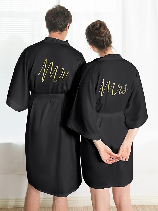 Mr. & Mrs. Matching Robes – Made for Just-Married Moments & Everyday Love