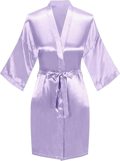 Bridesmaid Satin  Robe