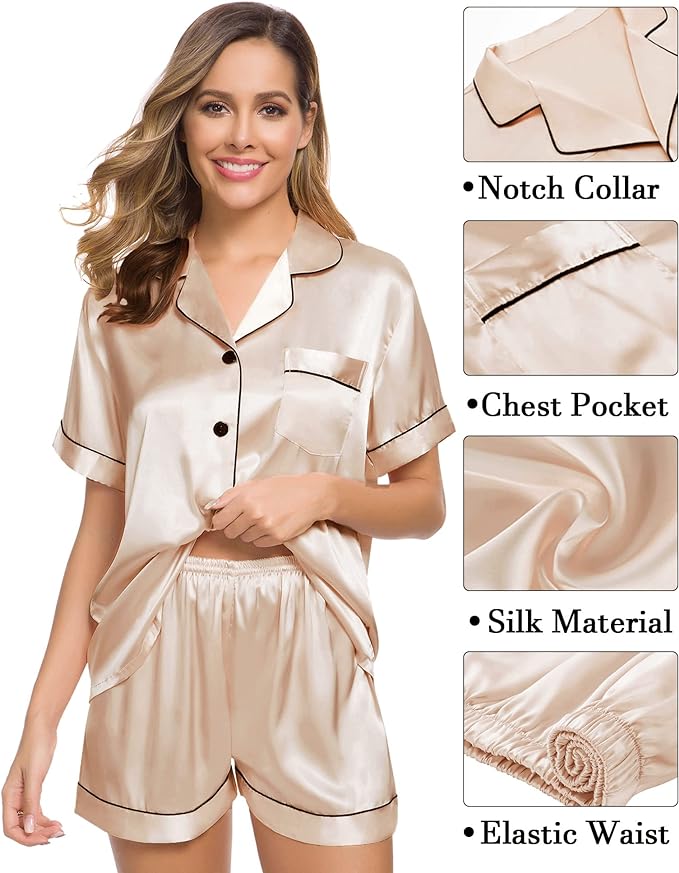 Satin 3 piece lounge set