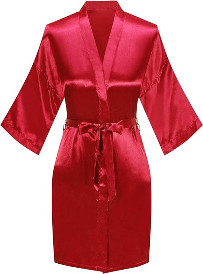 Bridesmaid  Satin Robe