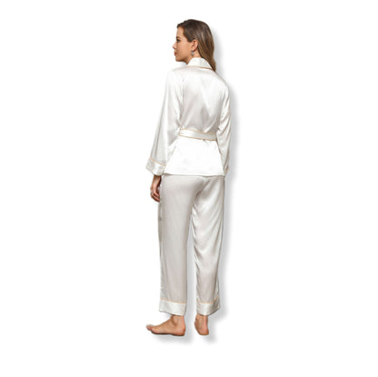 Robe style pj set white