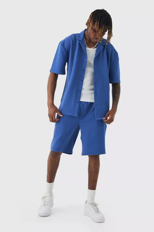 Blue men coord set
