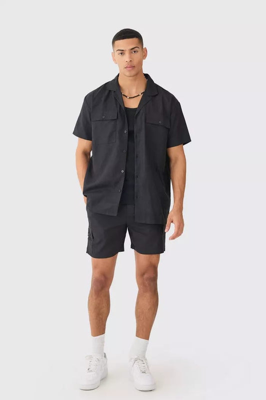Black men coord set