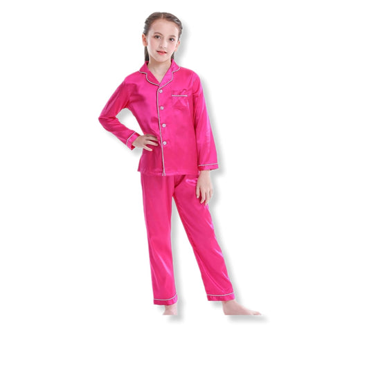Kids satin nightwear
