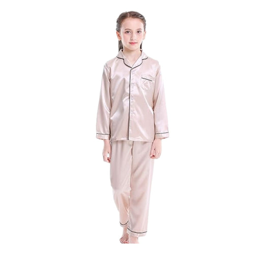 Girls satin nightwear