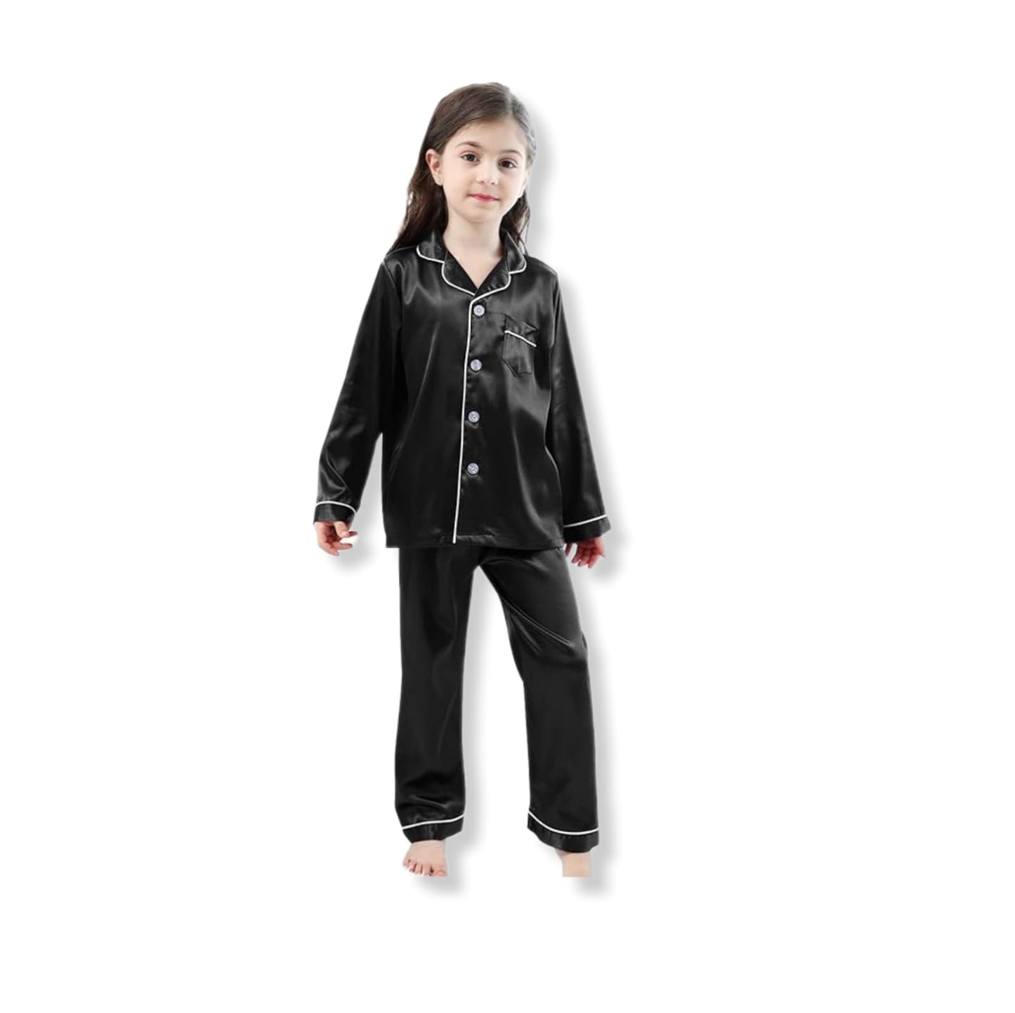 Satin Sleepwear black