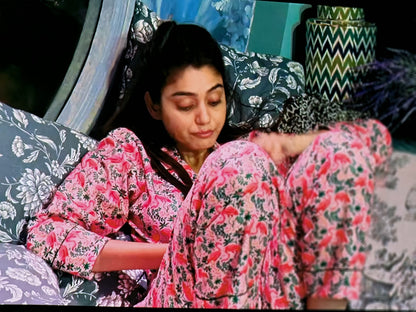 Sana makbul flamingo print nightwear