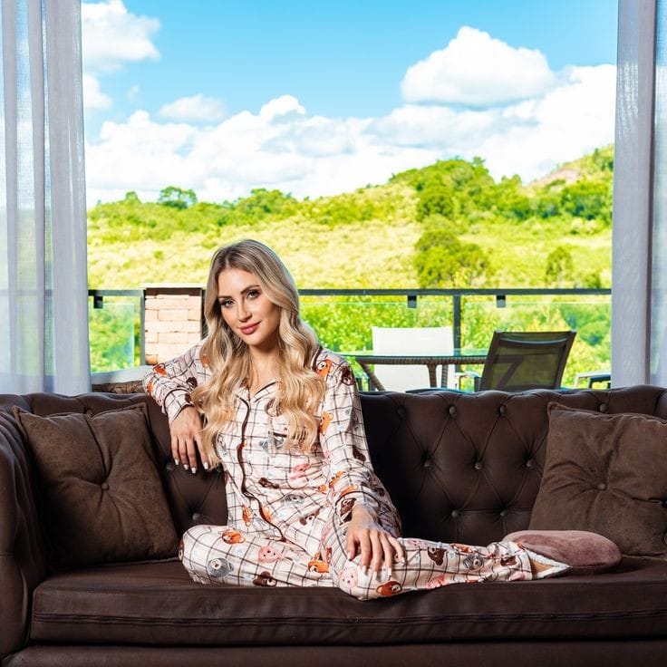 Teddy Checkboard Nightwear