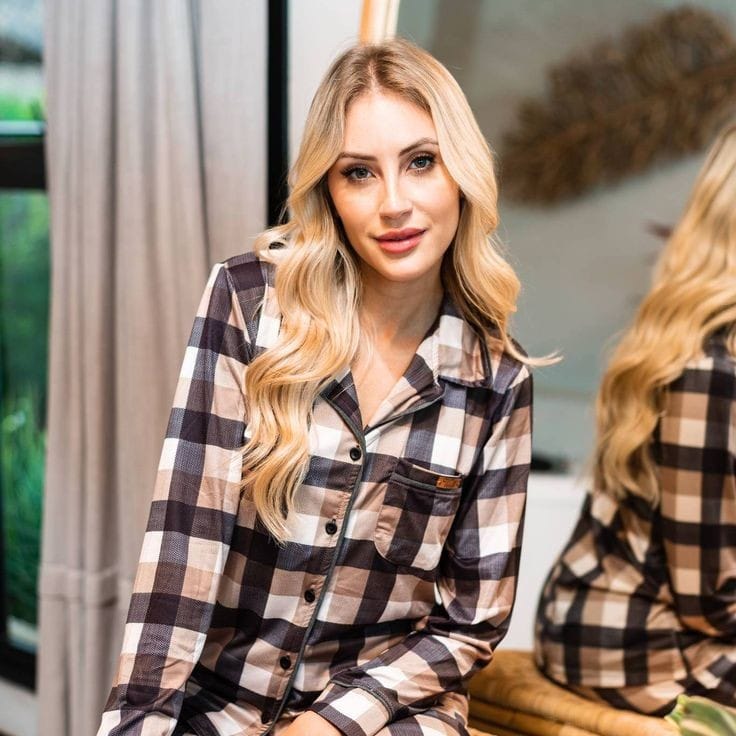 Everygreen Luxe Check Nightwear