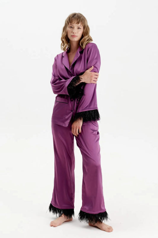 Luxe Feather nightwear