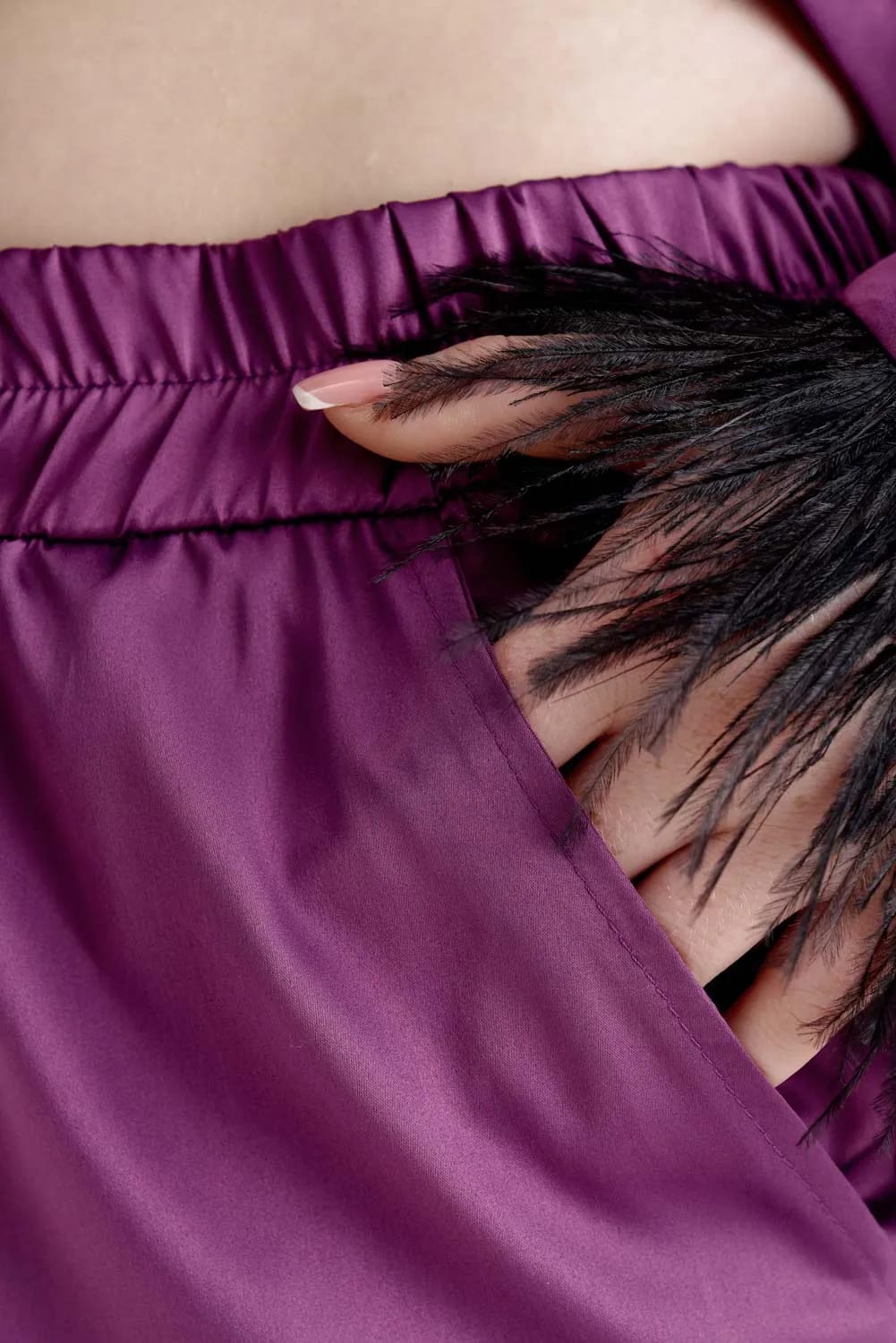 Luxe Feather nightwear