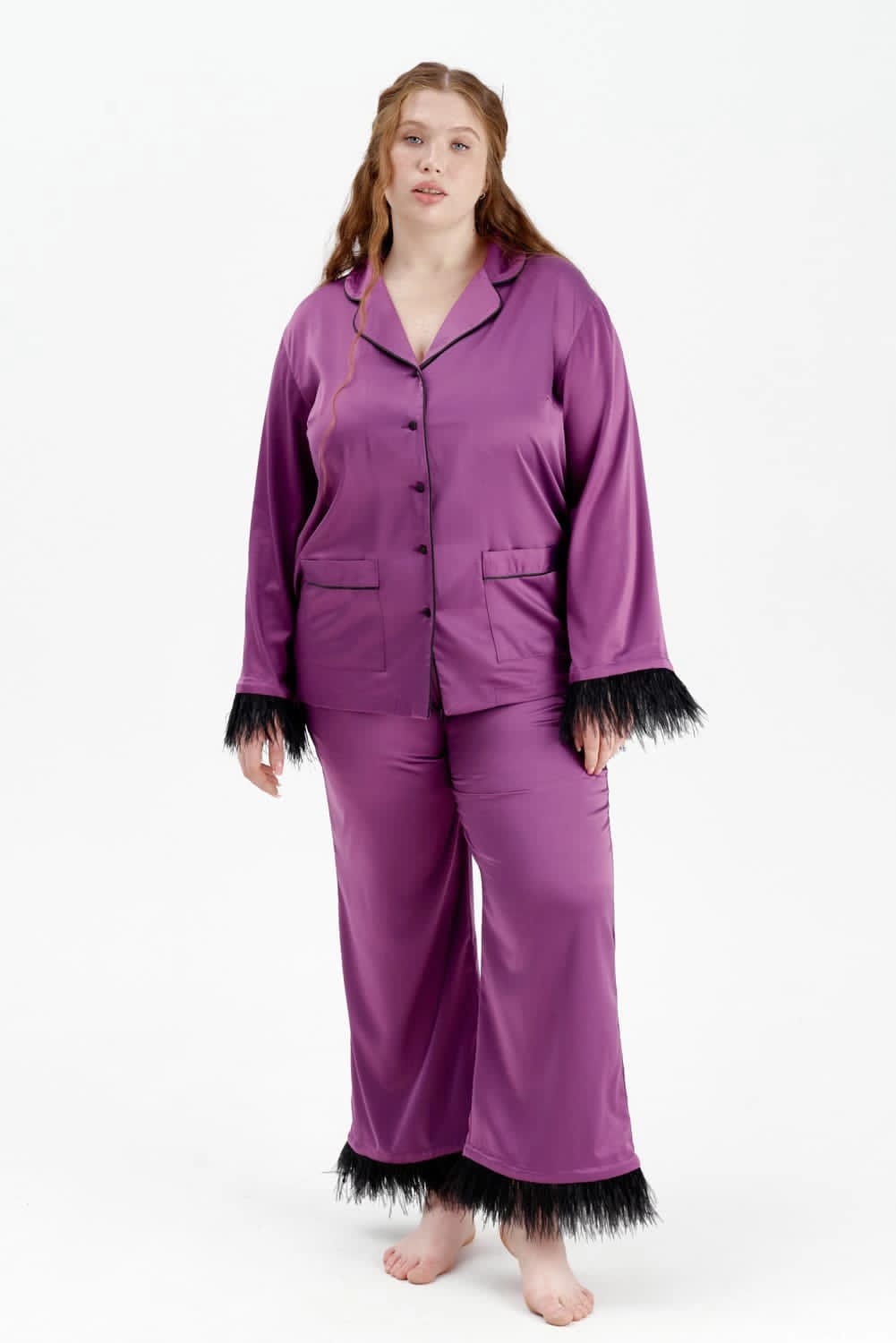 Luxe Feather nightwear