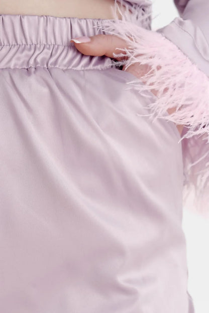 Feather loungewear