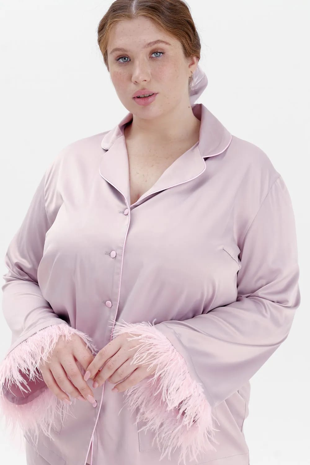 Feather loungewear