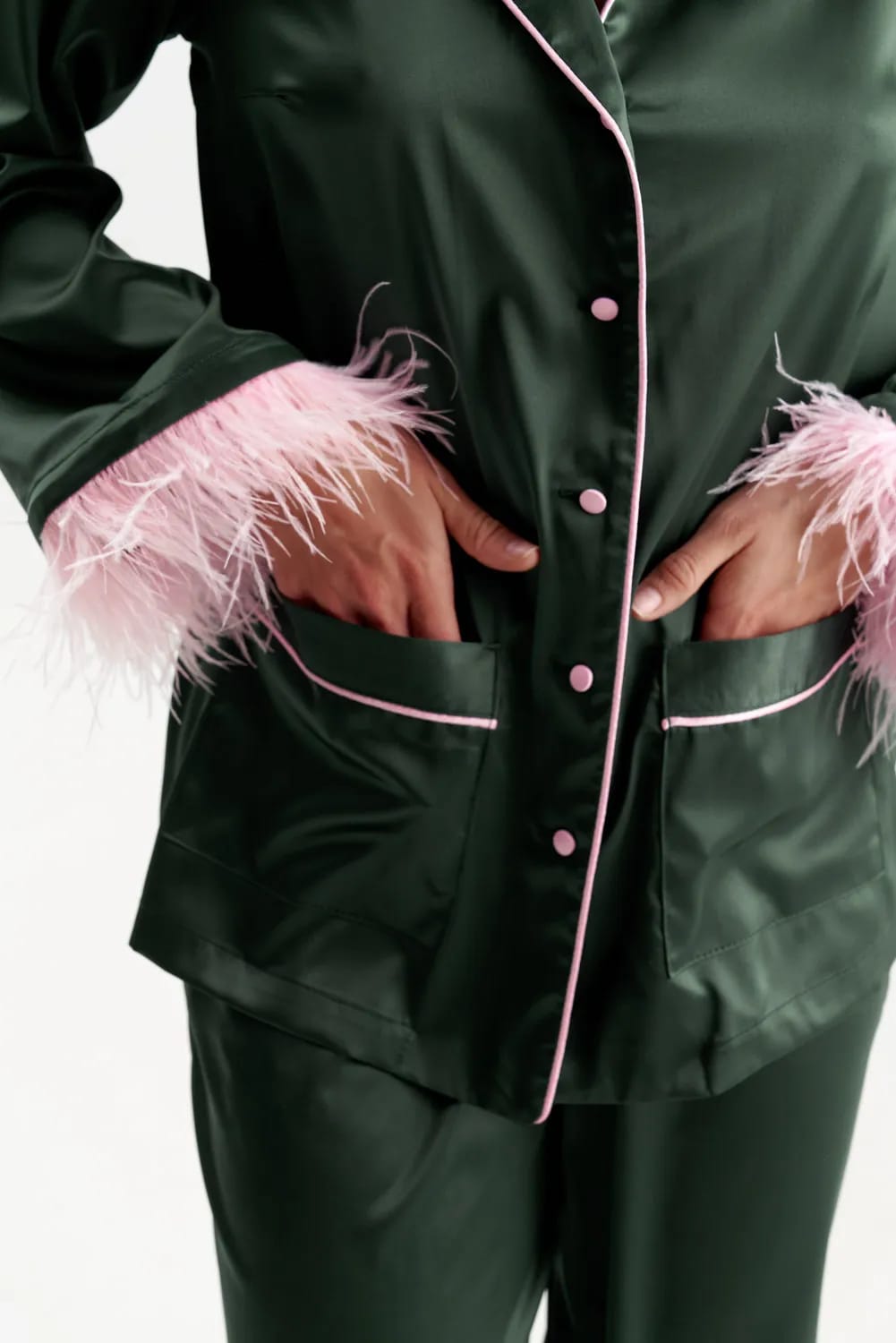 Luxe Feather loungewear