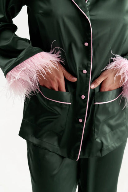 Luxe Feather loungewear
