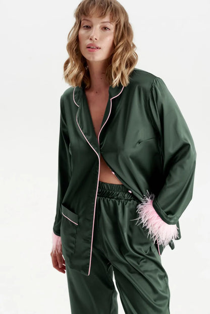 Luxe Feather loungewear