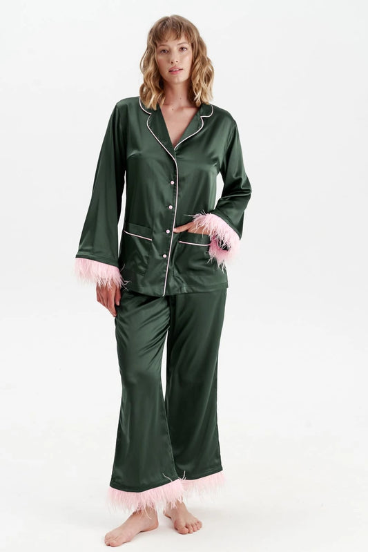 Luxe Feather loungewear