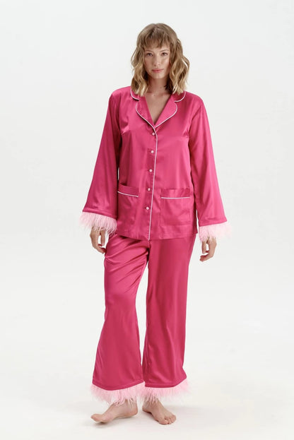 Feather nightwear