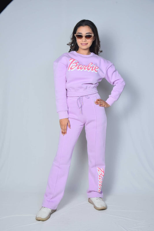 Barbie theme jogger set