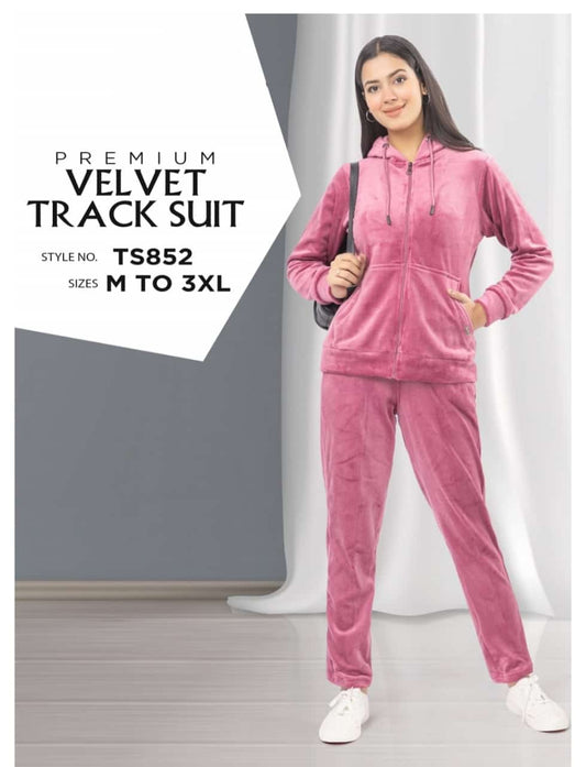 Velvet tracksuit