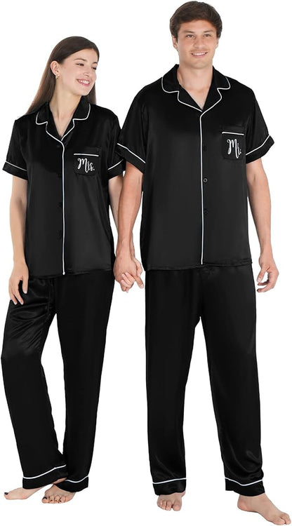 Mr and Mrs couple nightwear