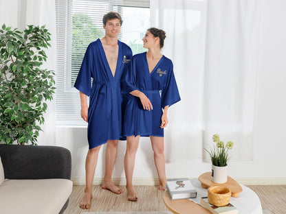 Mr Right and Mrs Right Couple Robes