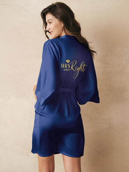 Mr Right and Mrs Right Couple Robes
