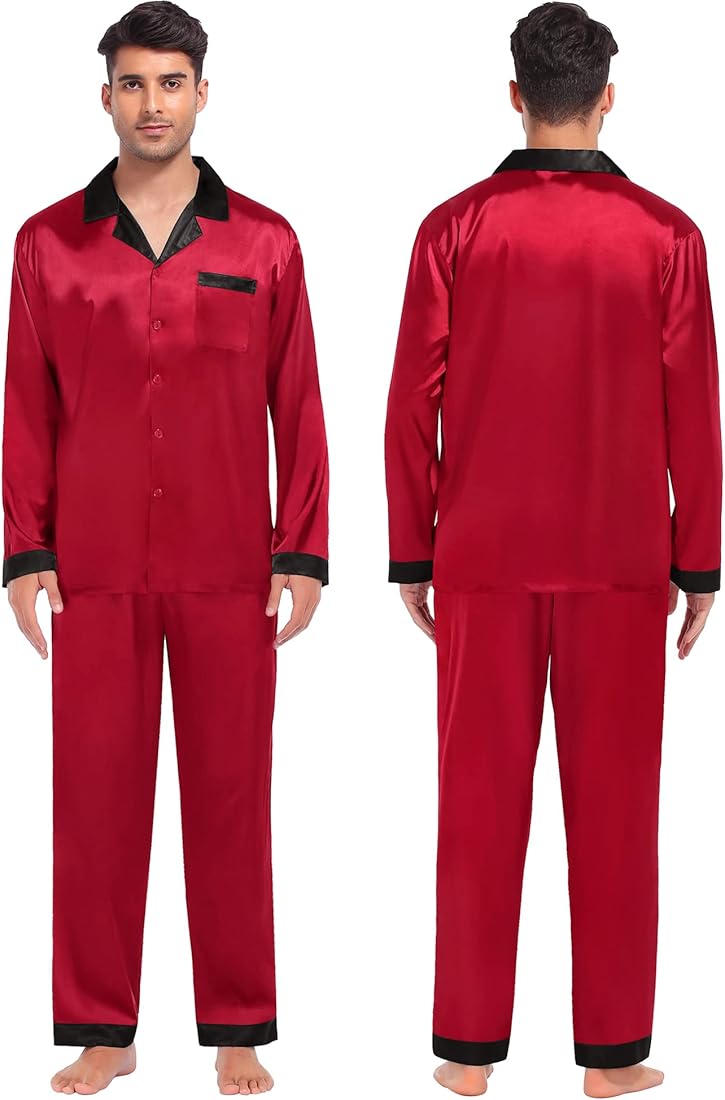 Couple matching pajamas