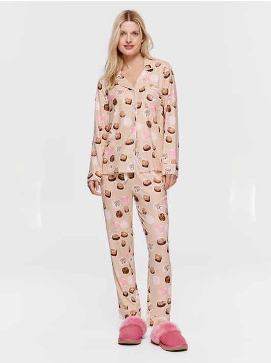 Chocolate  Pj set