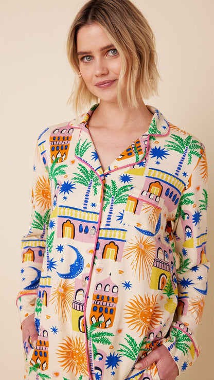Moroccan Magic Long-Sleeved Pajama