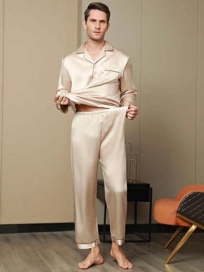 Men satin loungewear